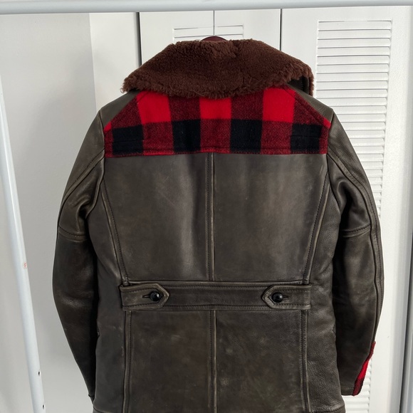 Grail Number (N)ine 2008 F/W Cowhide Leather Jacket - Picture 9 of 15